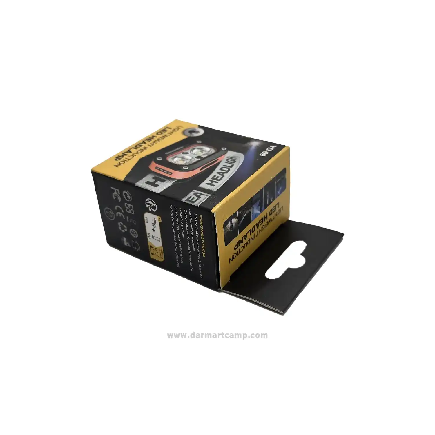 چراغ پیشانی/ هدلایت شارژی T-150 5 چراغ پیشانی/ هدلایت شارژی T-150