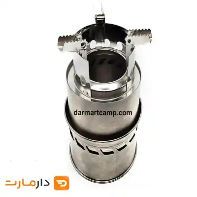 فایر باکس ، اجاق چوبی استیل بدون دود کوچک