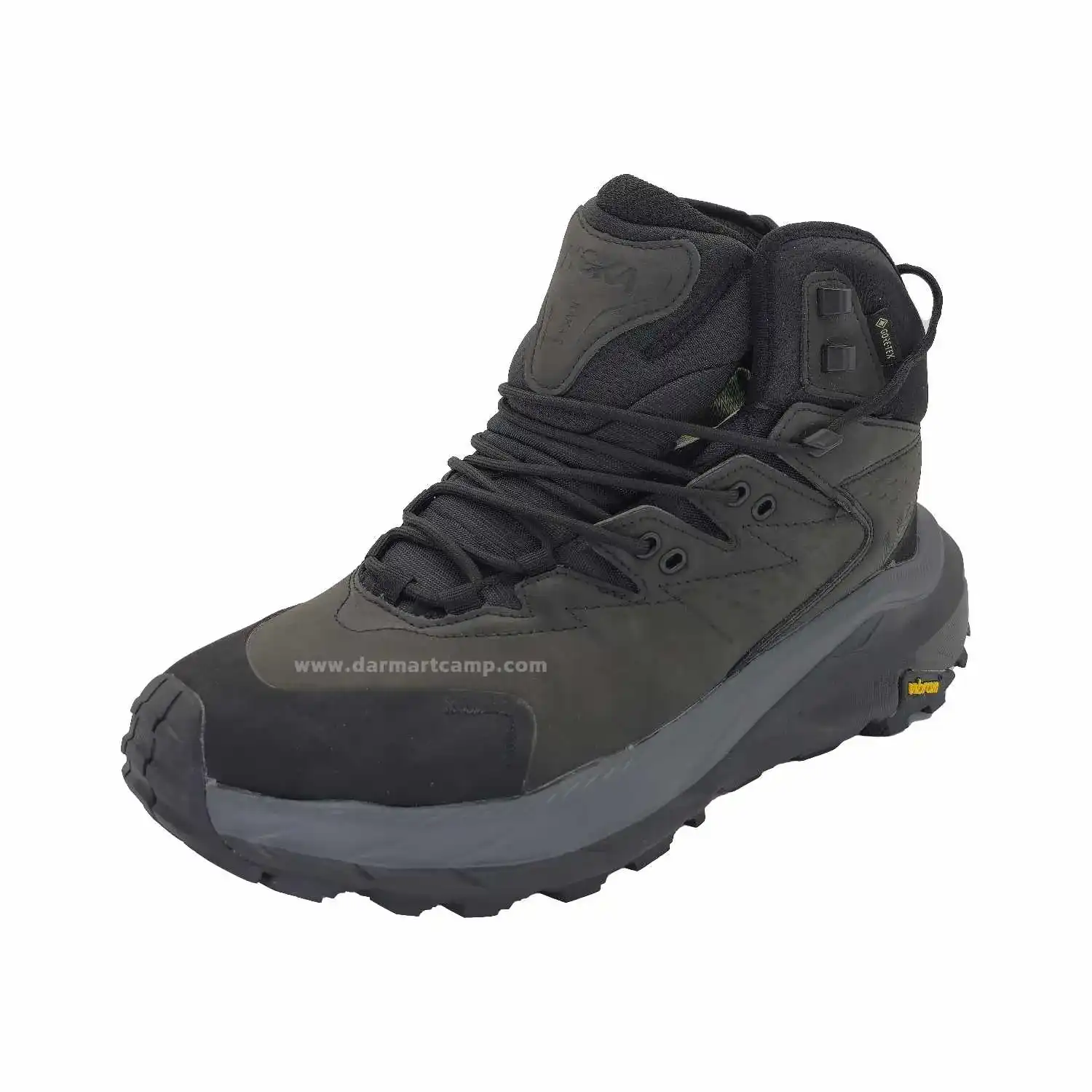 کفش طبیعتگردی و کوهنوردی مردانه مدل GORE-TEX زیره ویبرام 3 کفش ساق بلند هوکا مشکی