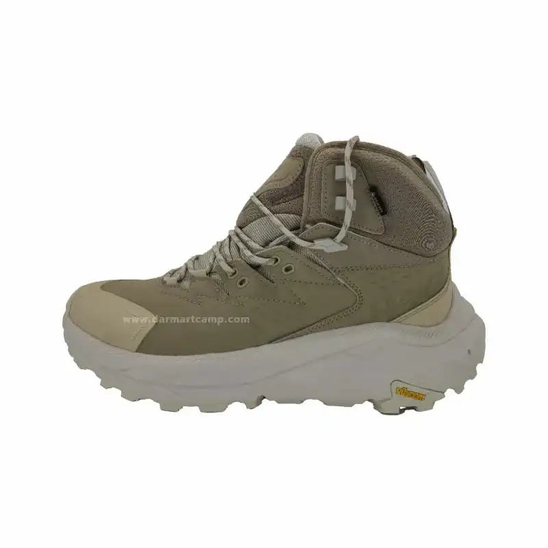 کفش طبیعتگردی و کوهنوردی مردانه مدل GORE-TEX زیره ویبرام 2 کفش ساق بلند هوکا کرم