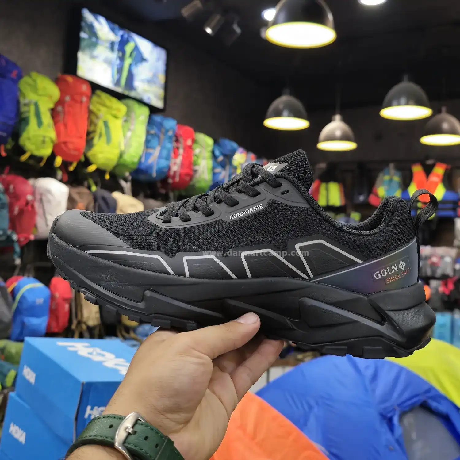 کفش ساق کوتاه GORNORNIE مدل Black 6 کفش ساق کوتاه GORNORNIE مدل Black