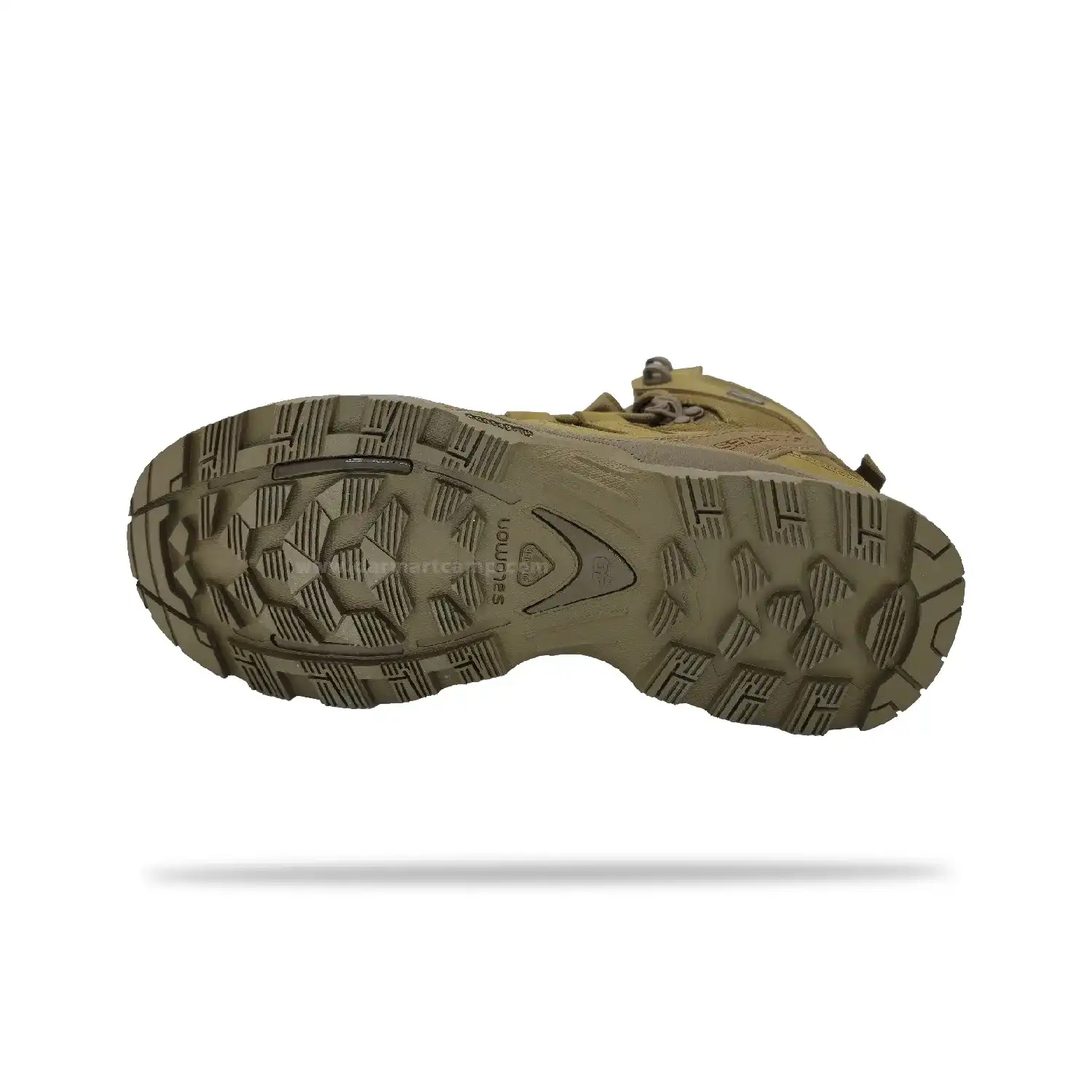 کفش طبیعت گردی و کوهنوردی مردانه برند سالامون مدل GORE-TEX 5 کفش گورتکس ساق بلند سالامون زرد