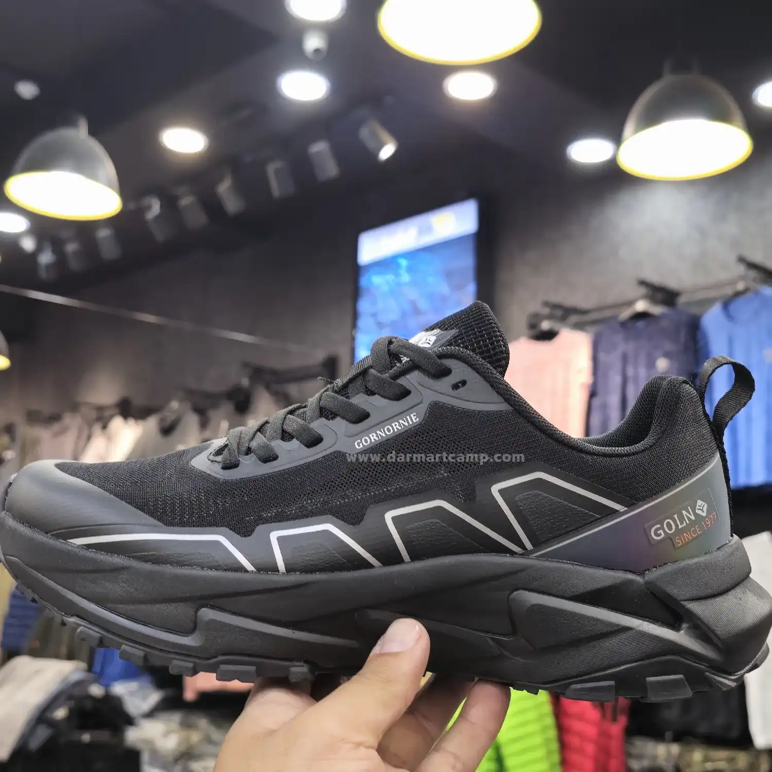 کفش ساق کوتاه GORNORNIE مدل Black 7 کفش ساق کوتاه GORNORNIE مدل Black