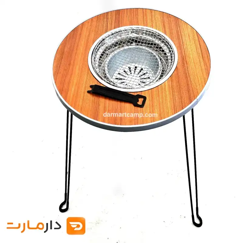 میز باربیکیو تاشو 2 میز باربیکیو تاشو