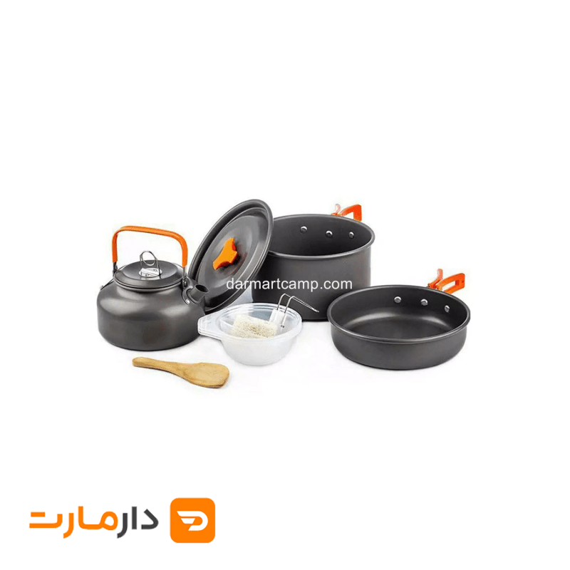 ست ظروف پخت و پز کوهنوردی COOKING SET (DS-308) 2 ست ظروف پخت و پز کوهنوردی COOKING SET (DS-308)