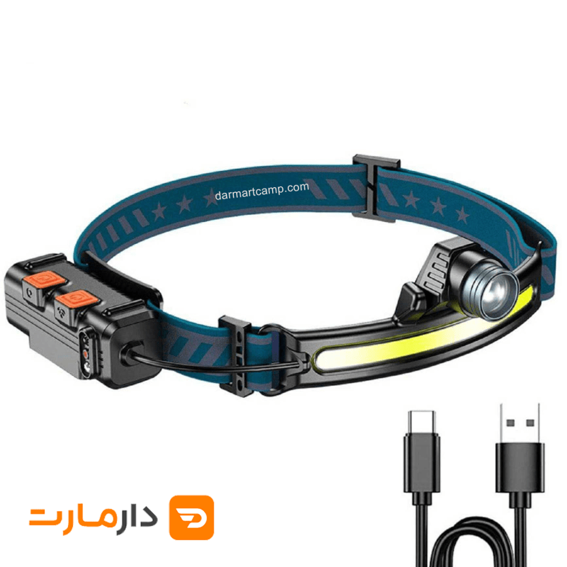 چراغ پیشانی سنسوردار Sensor headlight W679-1 2 چراغ پیشانی سنسوردار Sensor headlight W679-1