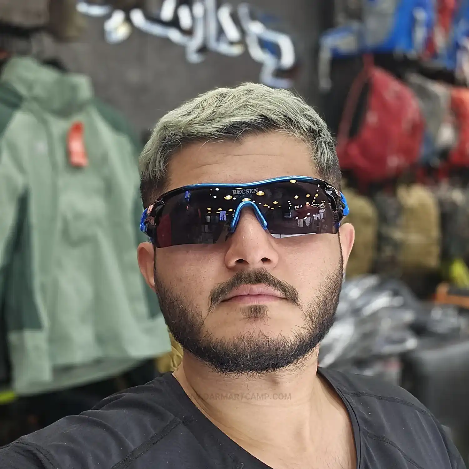 عینک چند منظوره کوهنوردی و دوچرخه سواری و ورزشی برند becsen 3 عینک چند منظوره کوهنوردی و دوچرخه سواری و ورزشی برند becsen