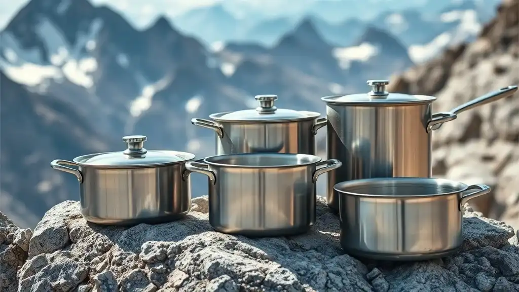 راهنمای خرید ظروف کوهنوردی و کمپینگ 14 راهنمای خرید ظروف کوهنوردی بر اساس جنس