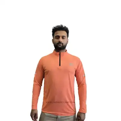 تیشرت آستین بلند نیم زیپ تابستانه سبک و خنک زنانه و مردانه برند مونته آدلمو