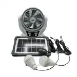 پنکه و چراغ چندمنظوره خورشیدی Andowl مدل Q-FS920 (۴ در ۱ قابل شارژ)