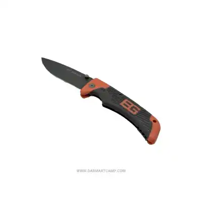 چاقوی تاشو برند GERBER مدل 114 Bear Grylls با تیغه نیمهارهای