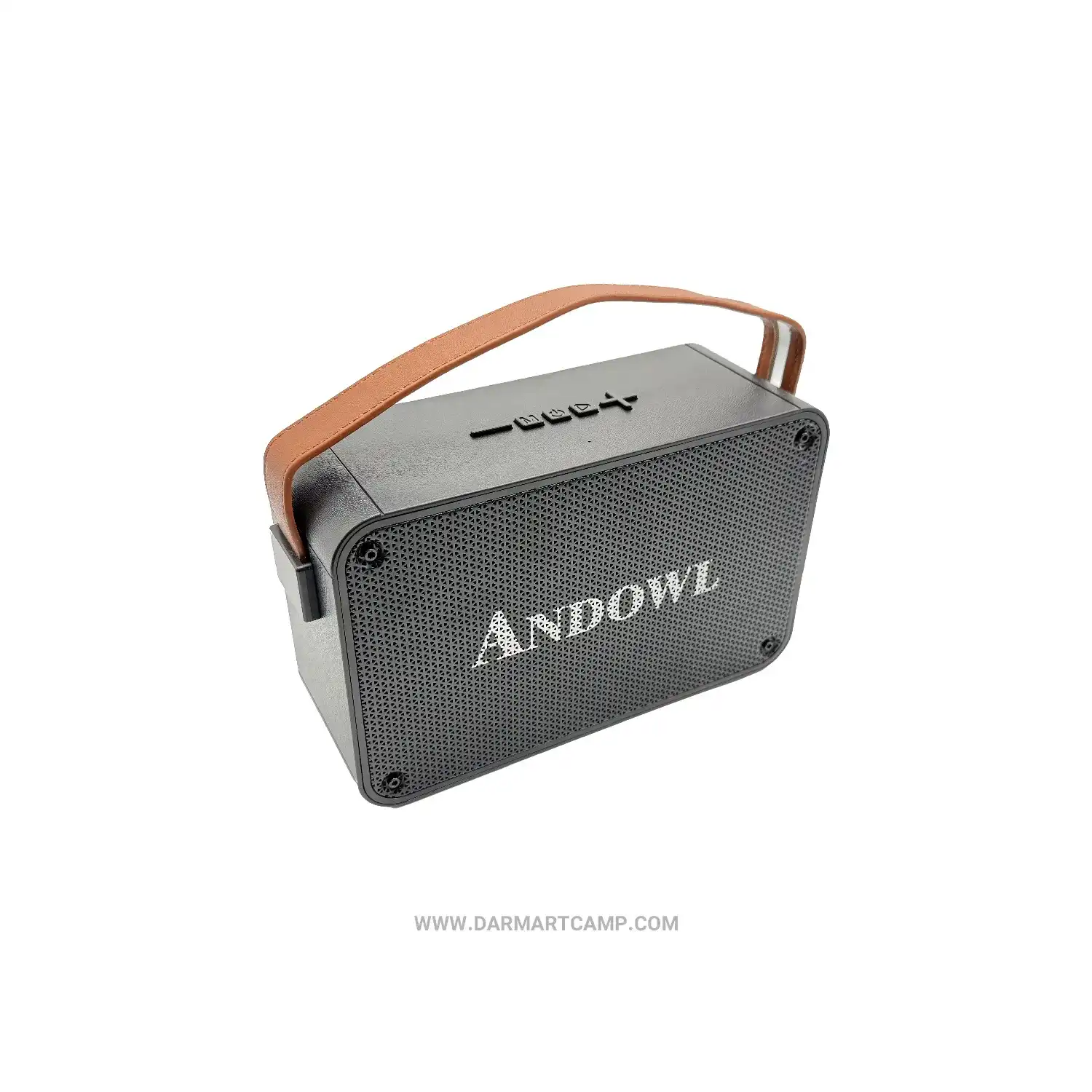 اسپیکر بلوتوث قابل حمل Andowl مدل Q-YX6013 با طراحی کلاسیک و دسته چرمی 4 اسپیکر بلوتوث قابل حمل Andowl مدل Q-YX6013 با طراحی کلاسیک و دسته چرمی