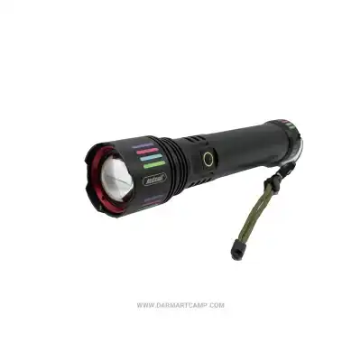 چراغ‌قوه آلومینیومی شارژی Andowl مدل L660 (نمایشگر دار، زوم‌دار)