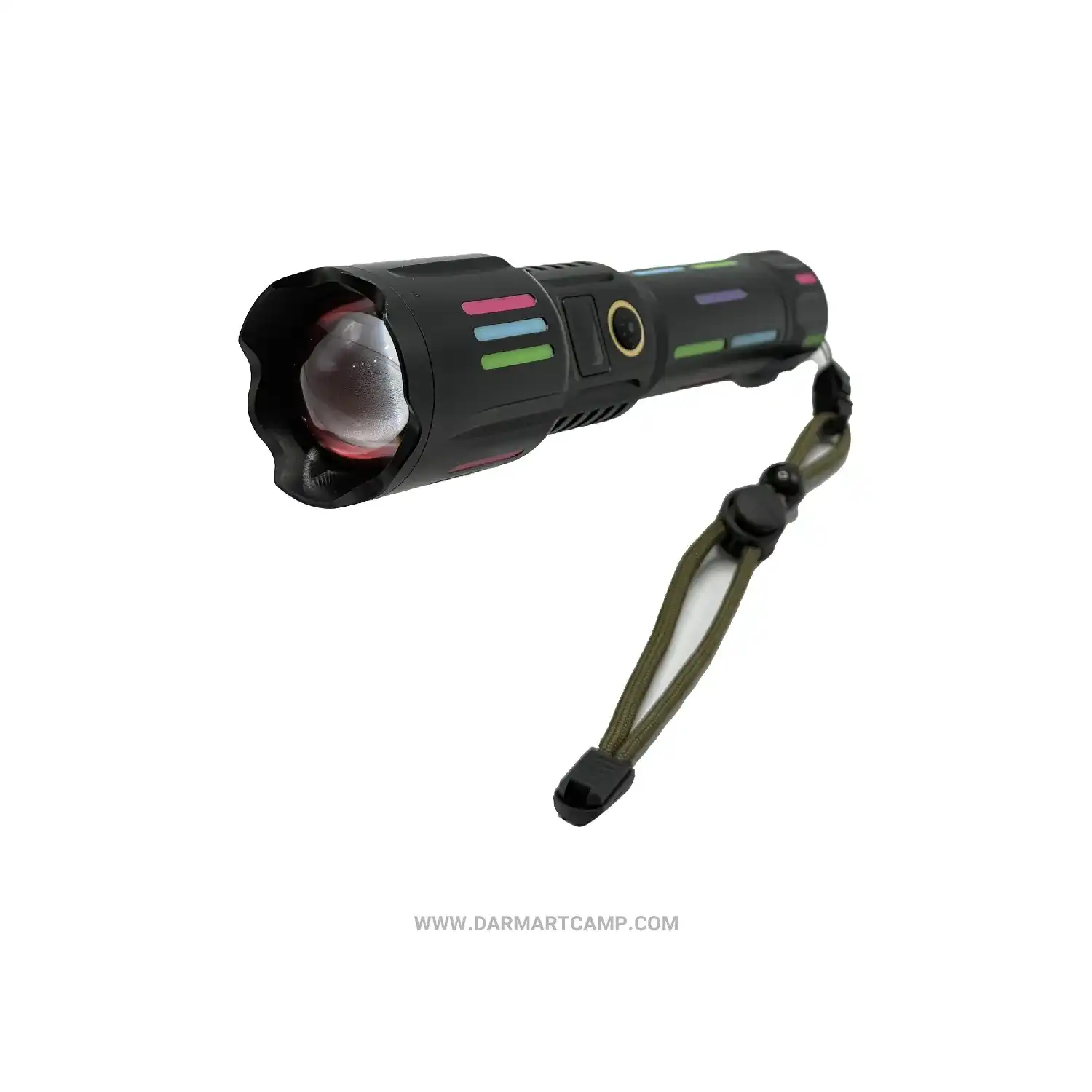 چراغقوه آلومینیومی شارژی Andowl مدل L550 (باتری 26650، نمایشگر دیجیتال، زومدار) 5 چراغقوه آلومینیومی شارژی Andowl مدل L550 (باتری 26650، نمایشگر دیجیتال، زومدار)