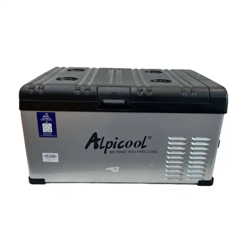 یخچال و فریزر مسافرتی و خودرویی ۲۵ لیتری آلپیکول (Alpicool) مدل حرفهای - بدنه فلزی ضدضربه 2 یخچال و فریزر مسافرتی و خودرویی ۲۵ لیتری آلپیکول (Alpicool) مدل حرفهای - بدنه فلزی ضدضربه