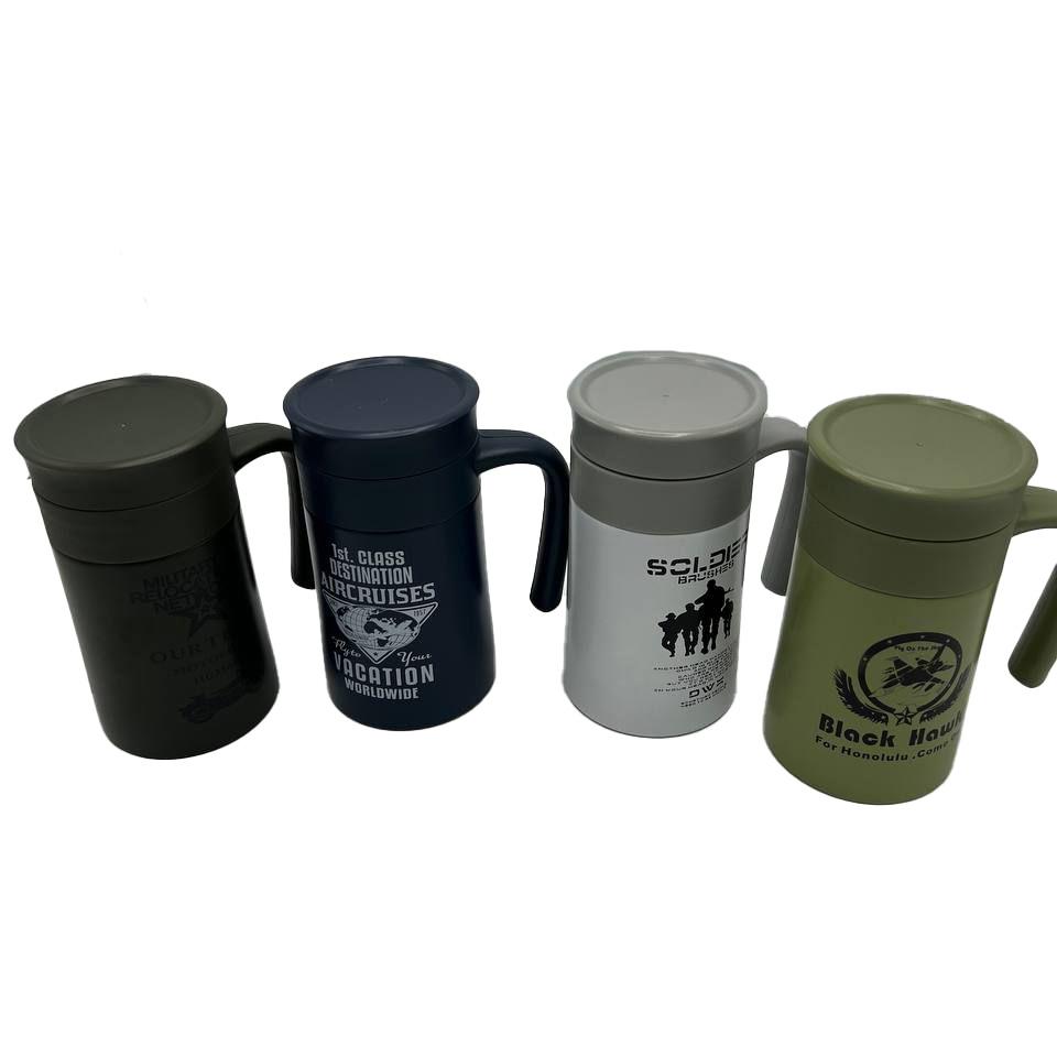 ماگ دمنوش و چای استیل دوجداره مدل Travel Tea Mug 12 ماگ دمنوش و چای استیل دوجداره مدل Travel Tea Mug