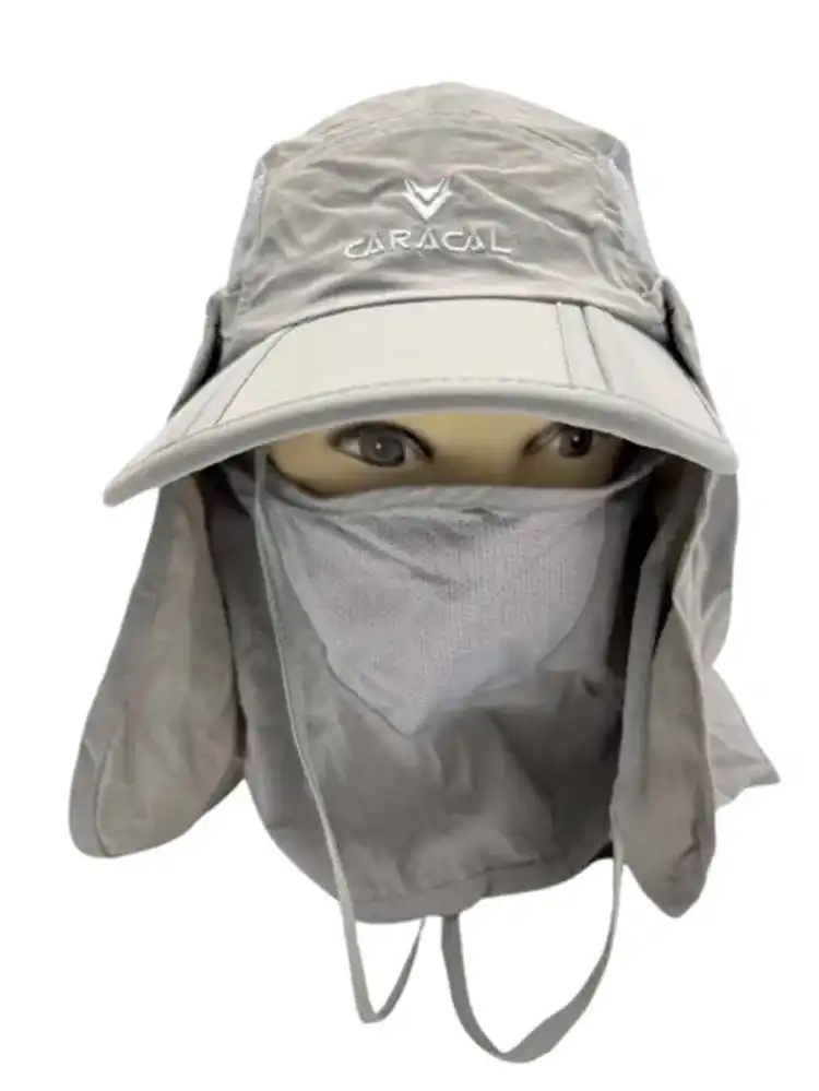کلاه آفتابی چندکاره CARACAL مدل CA-H010 4 کلاه آفتابی چندکاره CARACAL مدل CA-H010