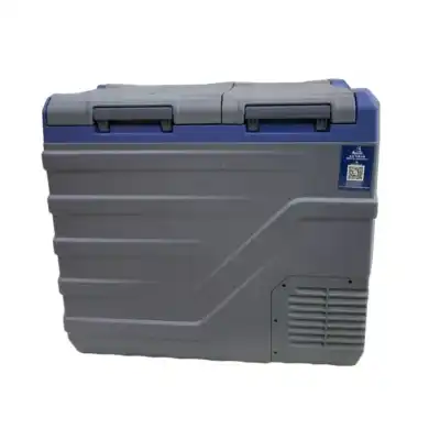 یخچال کمپرسوری Alpicool مدل ۳۹ لیتری؛ دو محفظه‌ای با کنترل دمای مستقل (Dual Zone)